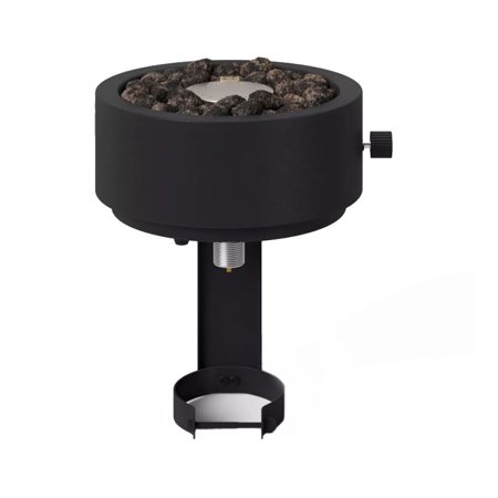 10" Round Metal Outdoor LP Tabletop Fire Pit Black - Threshold™ - Bellso